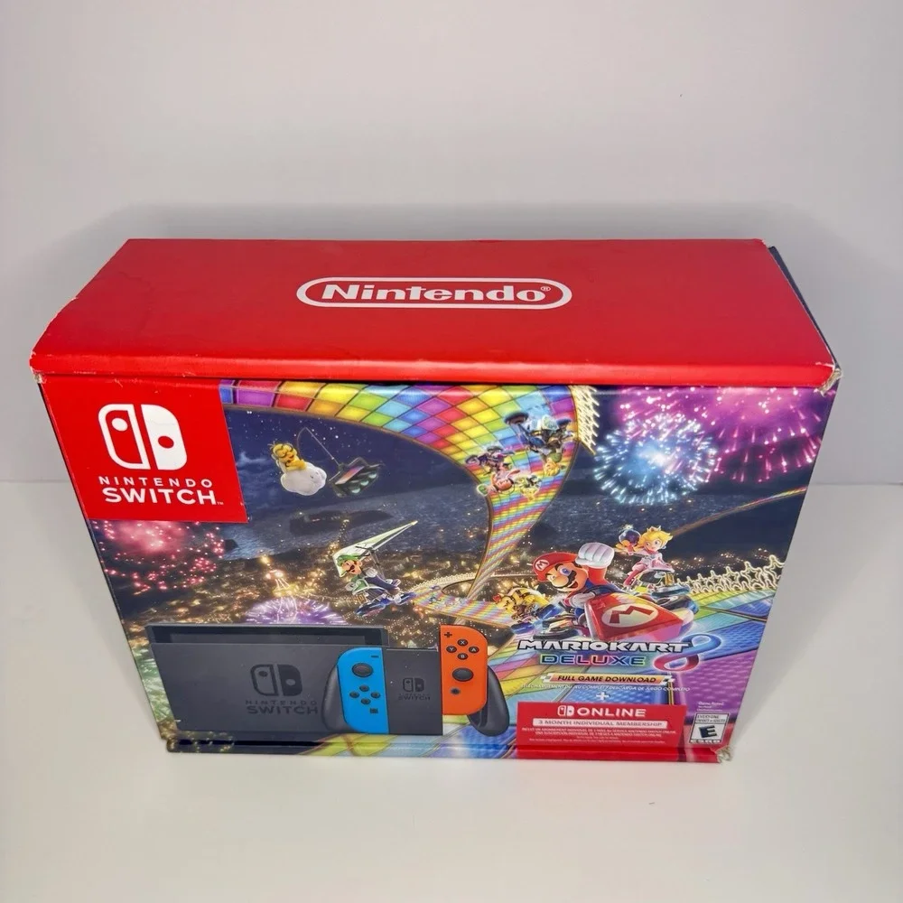 Nintendo Switch Mario Kart 8 Deluxe Empty BOX‎ ONLY No Console